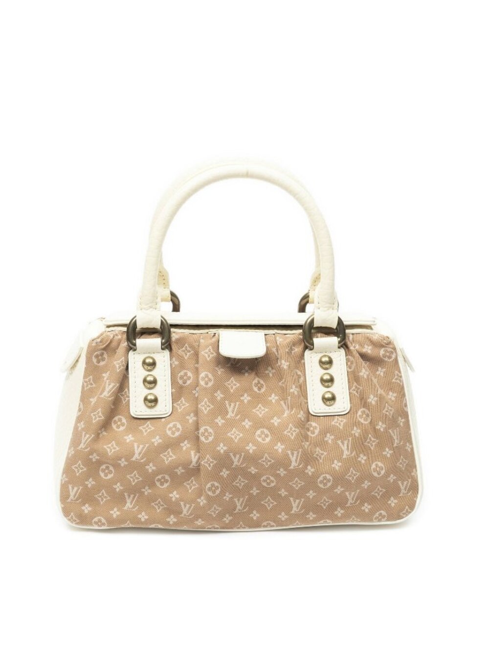 Louis Vuitton Trapeze Brown Ivory Monogram Idylle
